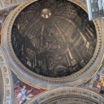 The fake dome at the Church of St Ignatius in Rome.