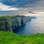 The Cliffs of Moher in County Clare, Ireland.