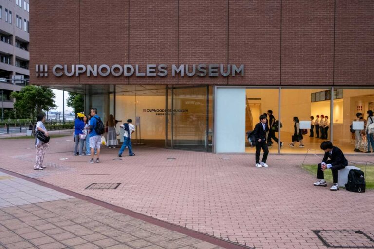 The Cup Noodles Museum in Yokohama, Japan.