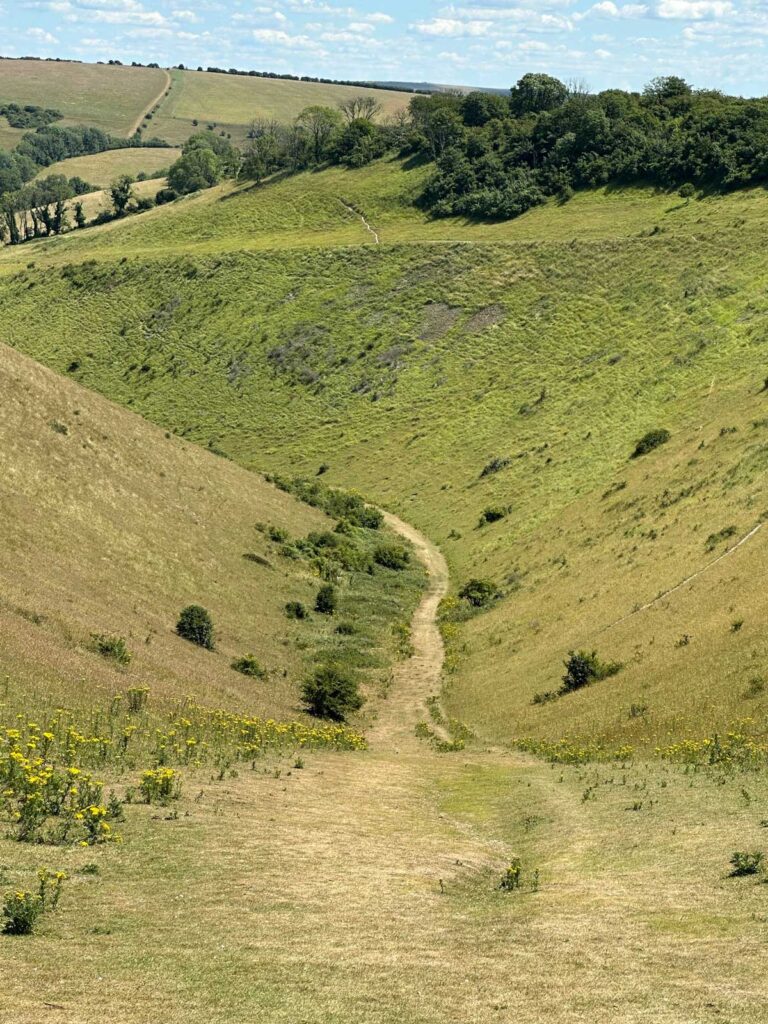 Devil's Dyke near Brighton in Sussex.