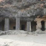 The Elephanta Caves in Mumbai, India.