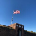 Fort McHenry National Monument in Baltimore, Maryland.