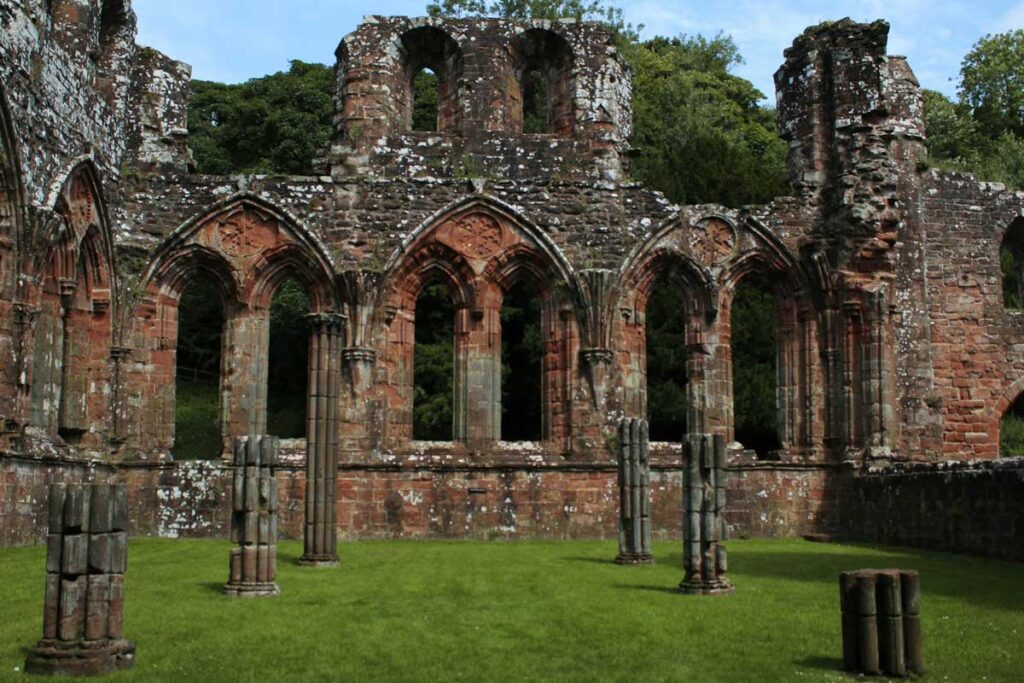 Furness Abbey in Cumbria, North-West England.