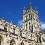 Gloucester Cathedral in Gloucestershire, England.