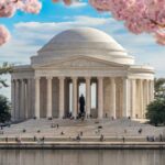The Jefferson Memorial in Washington DC.