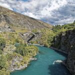 The Kawarau Bridge near Queenstown, New Zealand.