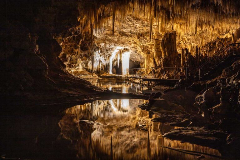 Lake Cave in the Margaret River region of Western Australia.