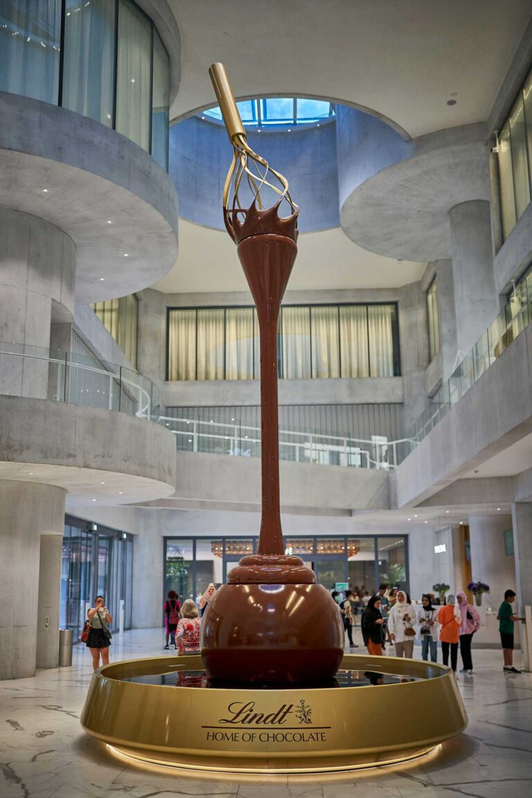 Lindt Home of Chocolate in Kilchberg, Switzerland.