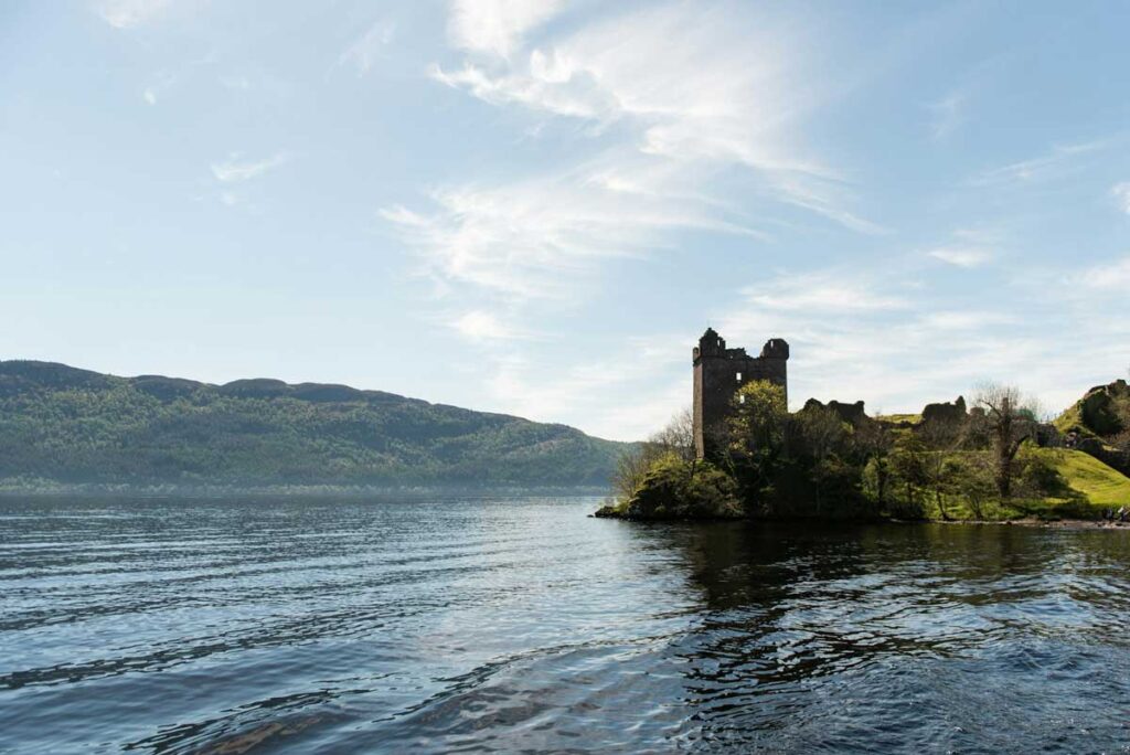 Loch Ness in Scotland.