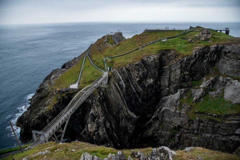Mizen Head in County Cork, Ireland.
