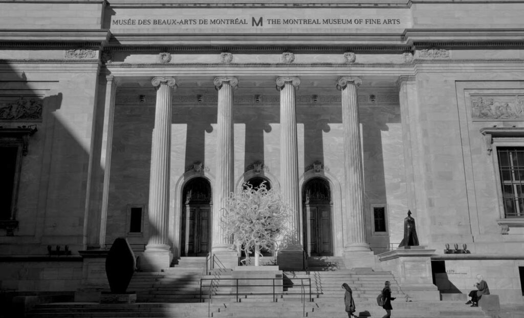 The Montreal Museum of Fine Arts in Montreal, Canada.
