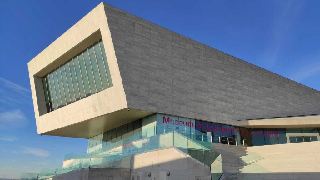 The Museum of Liverpool in Liverpool, England.