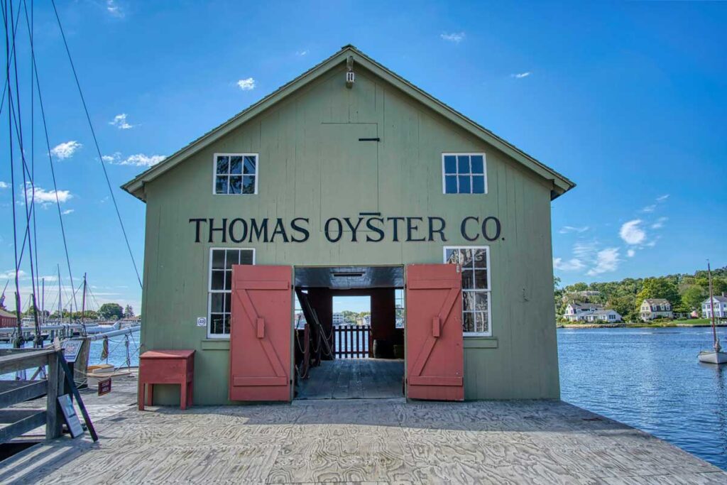 Mystic Seaport in Connecticut.