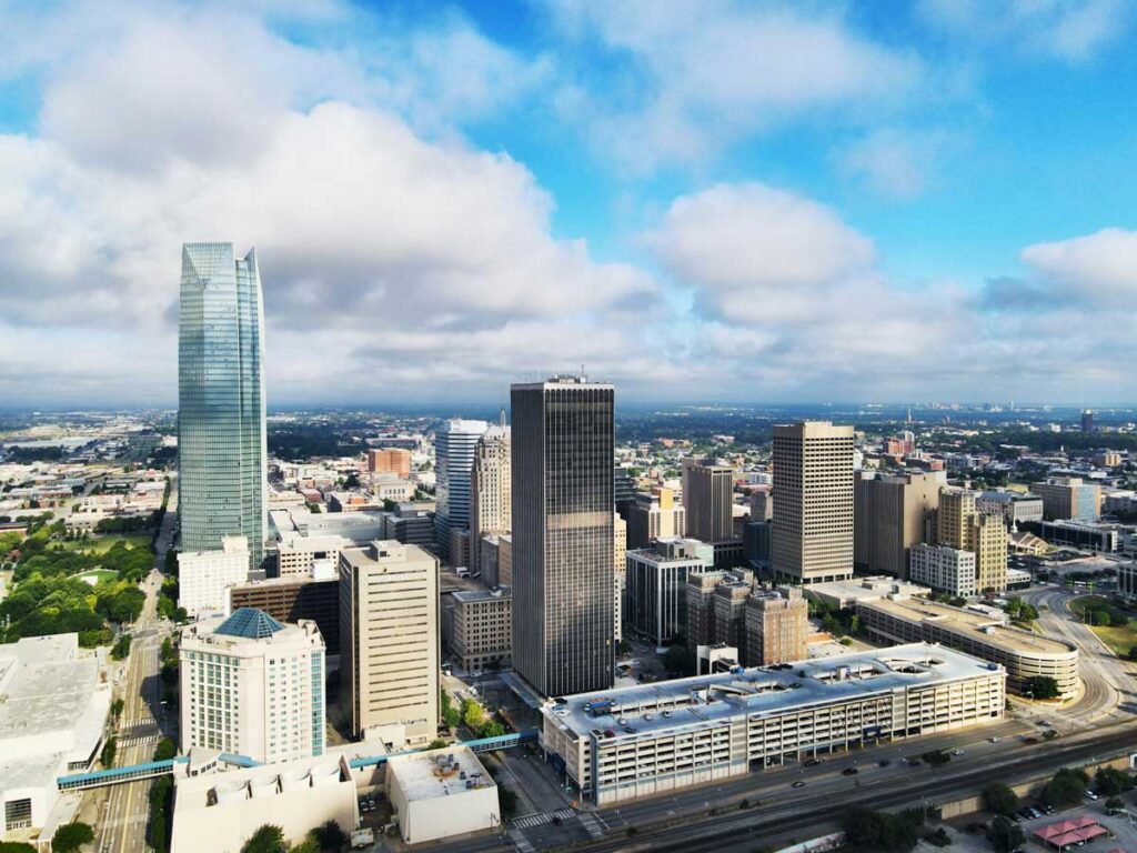 Oklahoma City in Oklahoma.