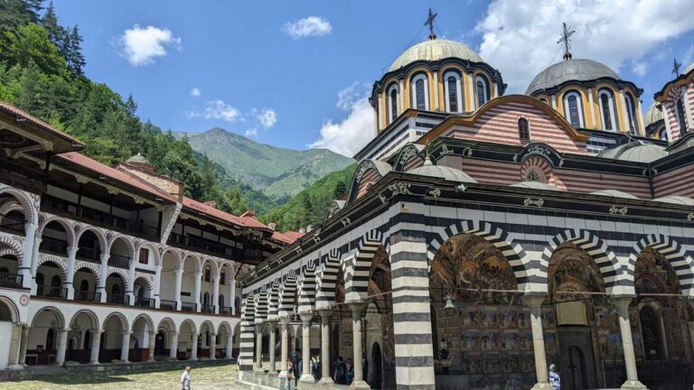 Rila Monastery in Bulgaria.