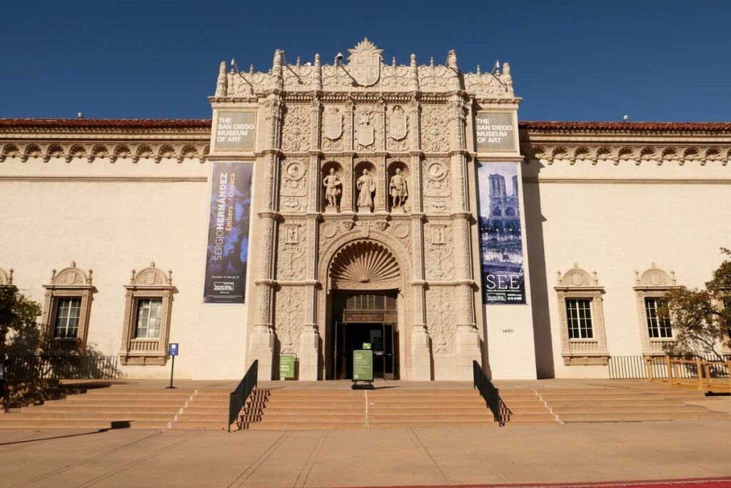 The San Diego Museum of Art in San Diego, California.