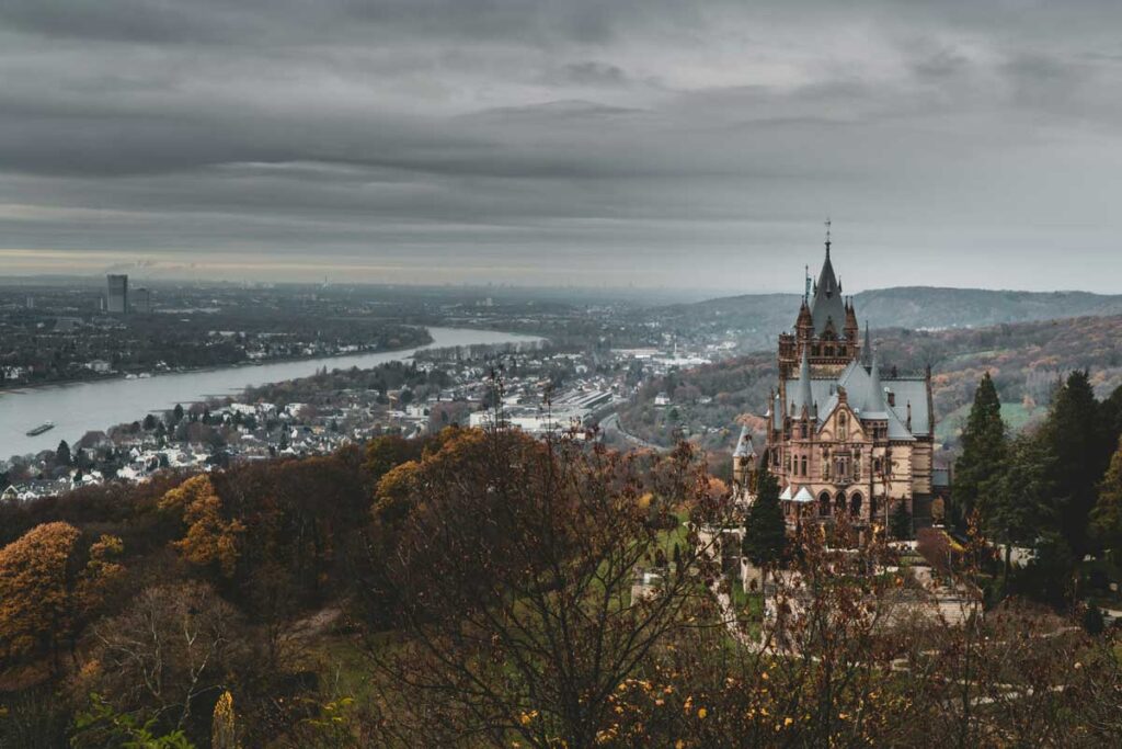 Schloss Drachenburg in Konigswinter, Germany.