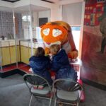 Meeting the Tiger Who Came to Tea at Seven Stories in Newcastle.