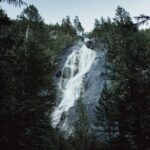 Shannon Falls near Squamish, British Columbia, Canada.