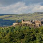 Stirling Castle in Stirling, Scotland.