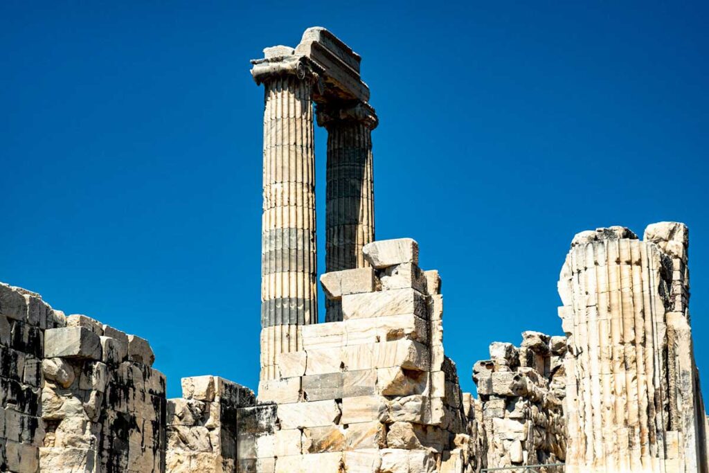 The Temple of Apollo in Didim, Turkey.