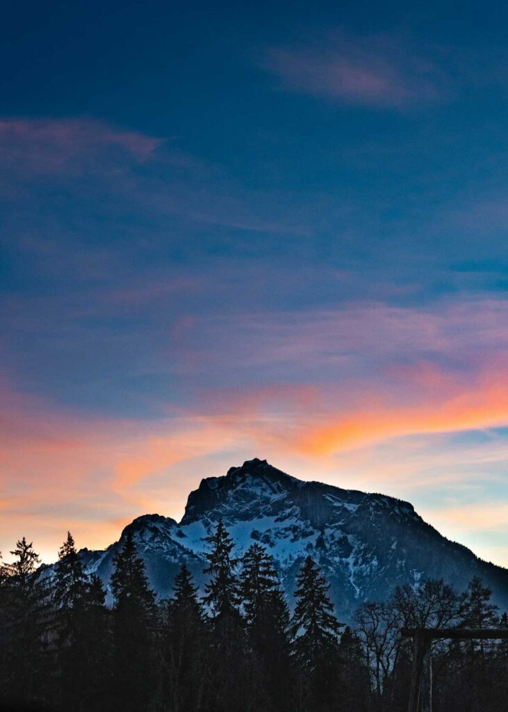 Untersberg in Salzburg, Austria.