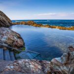 The Blue Pool in Bermagui, New South Wales South Coast.
