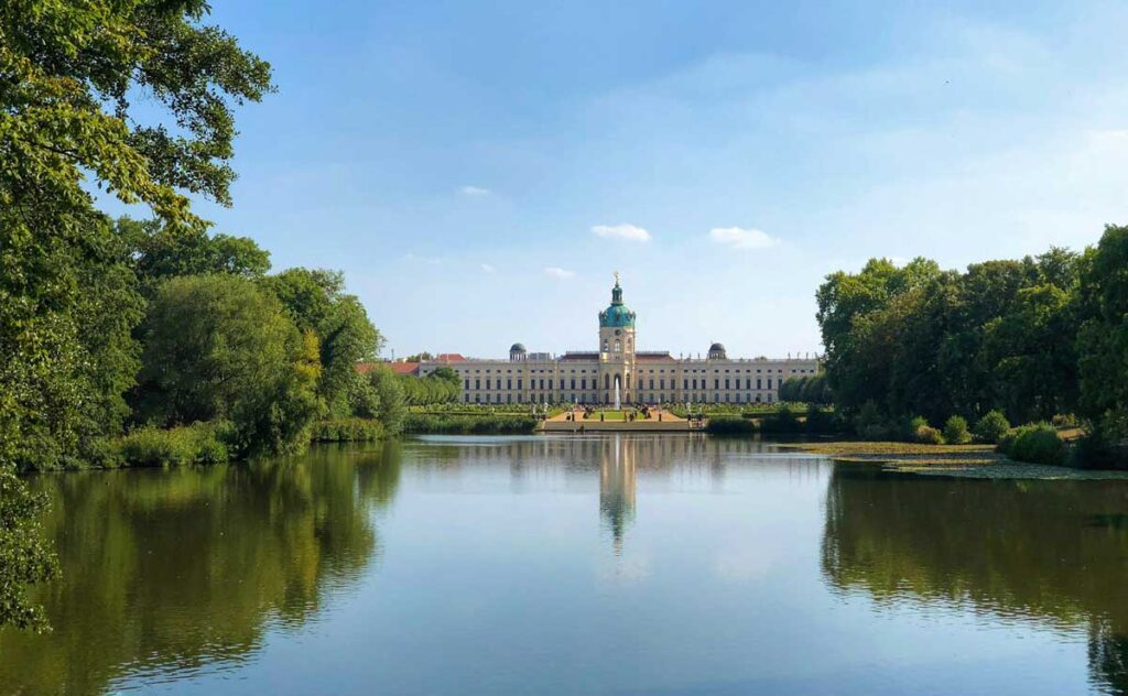 Charlottenburg Palace in Berlin, Germany.