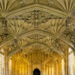 The Divinity School in Oxford, South-East England.