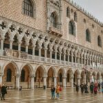 The Doge's Palace in Venice, Italy.