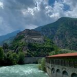 Fort Bard in Valle d'Aosta, Italy.