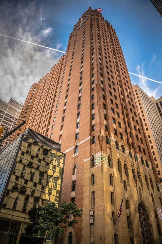 The Guardian Building in Detroit, Michigan.