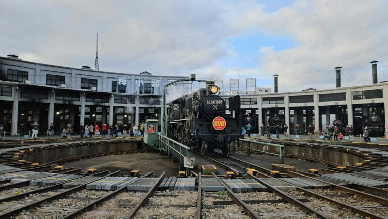 The Kyoto Railway Museum in Kyoto, Japan.
