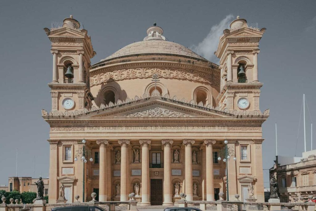 The Mosta Rotunda in Malta.