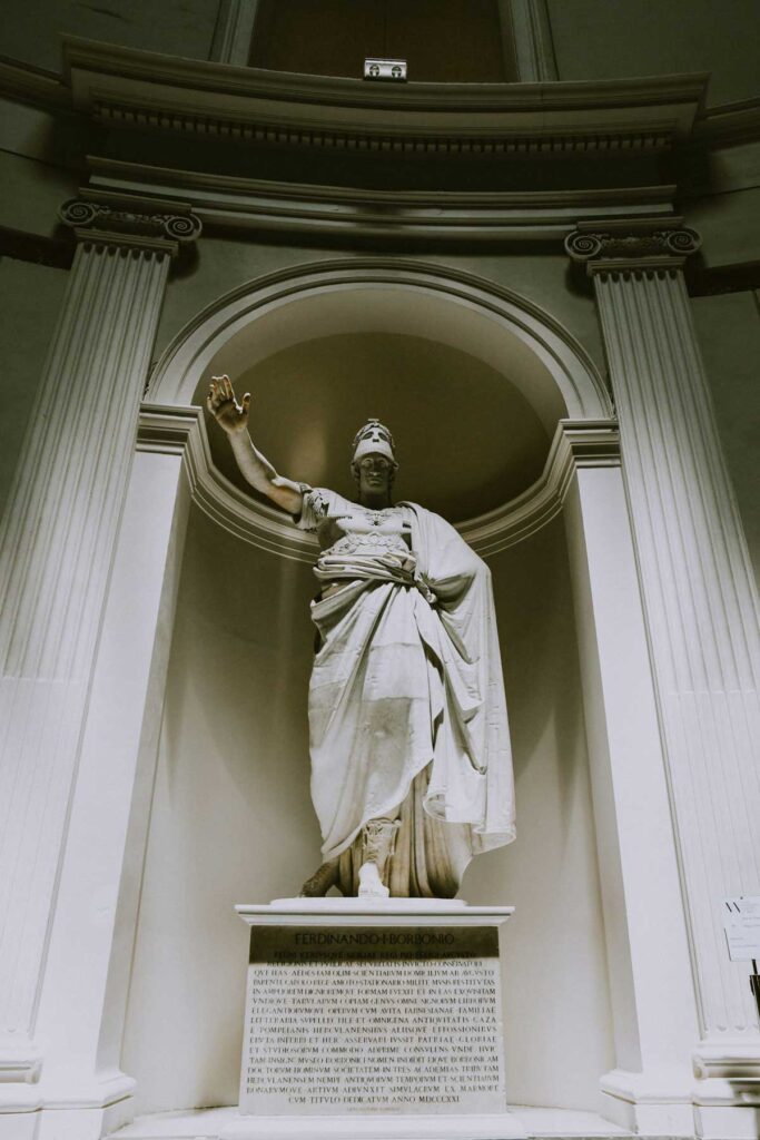 The National Archaeological Museum in Naples, Italy.