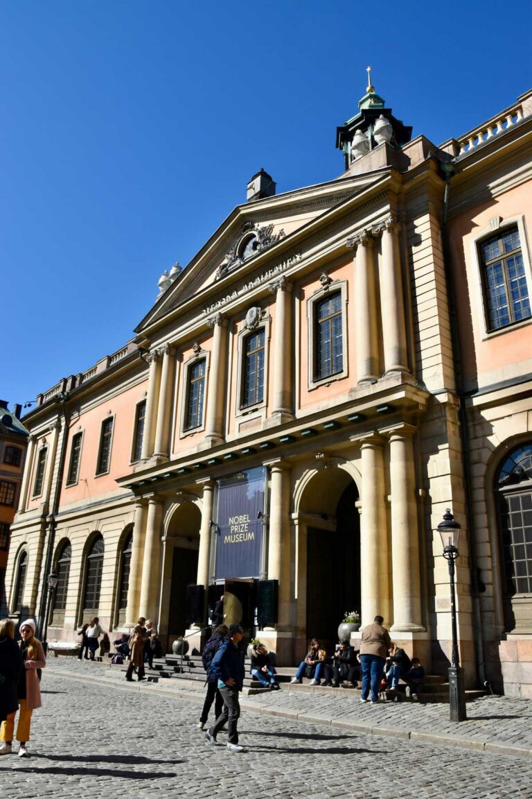 The Nobel Prize Museum in Stockholm, Sweden.