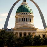 The Old Courthouse in St Louis, Missouri.