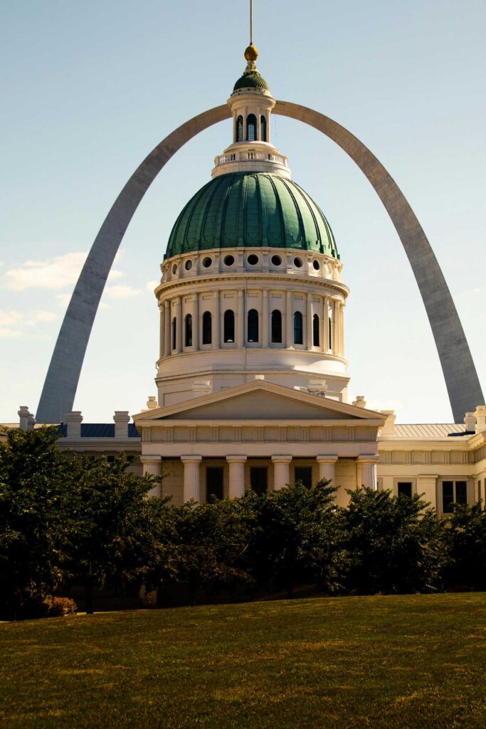 The Old Courthouse in St Louis, Missouri.
