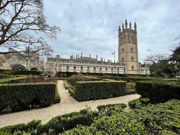 The Oxford Botanic Garden in Oxford, South-East England.