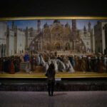 The Pinacoteca di Brera in Milan, Italy.