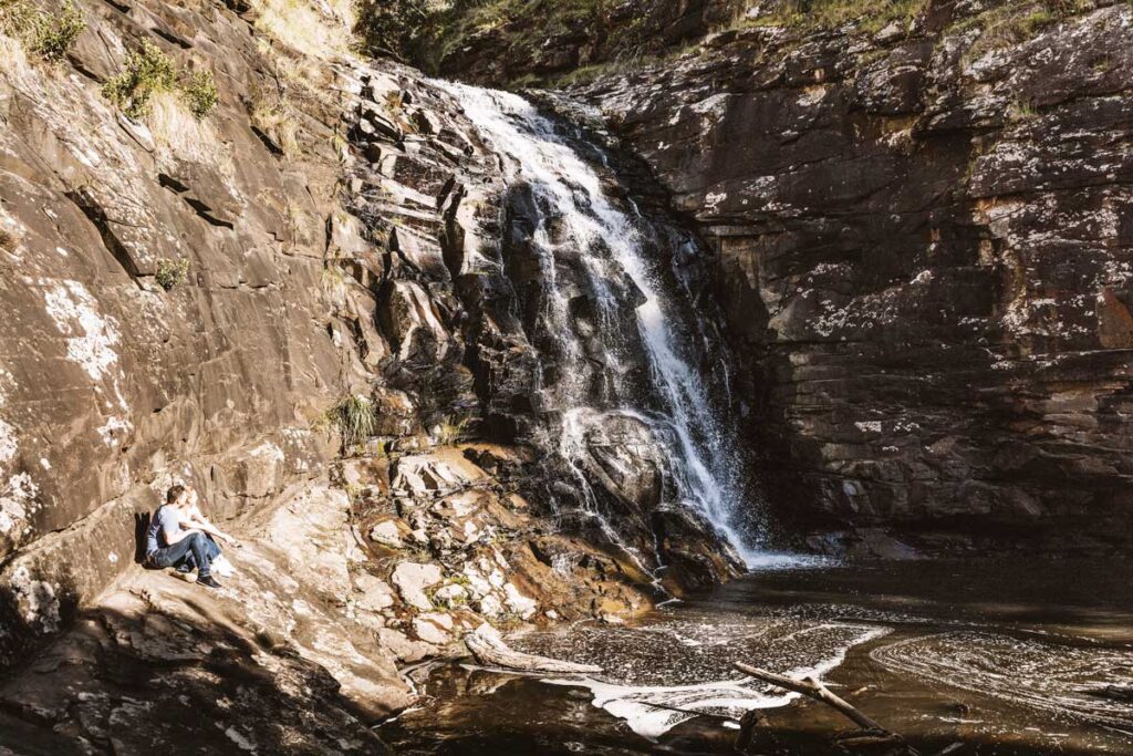 Sheoak Falls in Great Otway National Park, near Lorne on Victoria's Great Ocean Road.