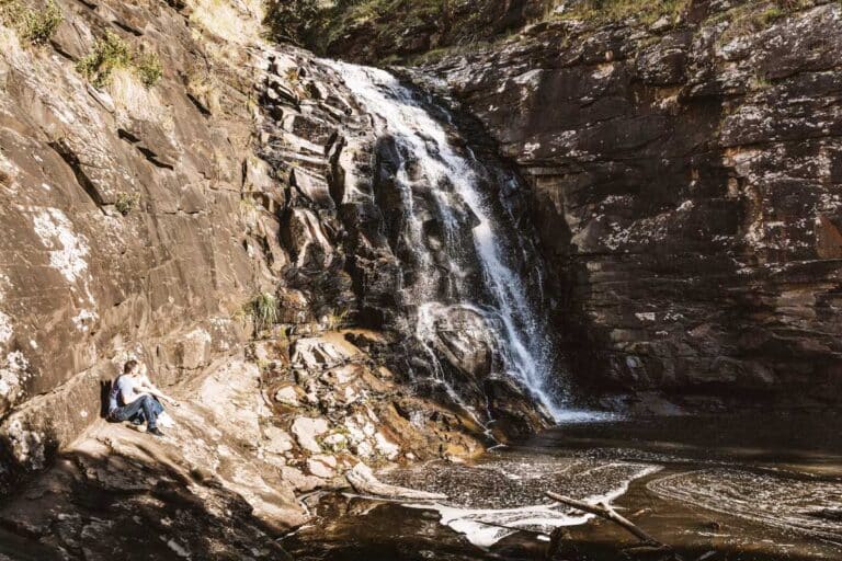Sheoak Falls in Great Otway National Park, near Lorne on Victoria's Great Ocean Road.