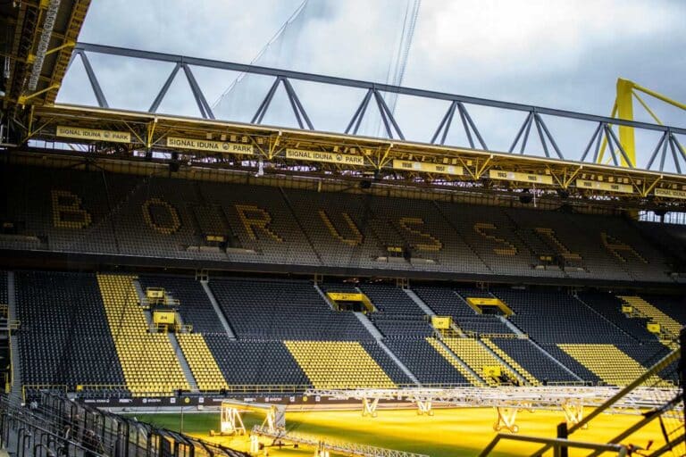 Signal Iduna Park in Dortmund, Germany.