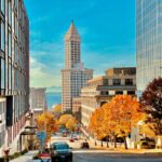 The Smith Tower in Seattle, Washington.