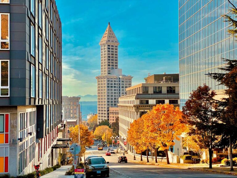 The Smith Tower in Seattle, Washington.