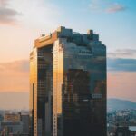 The Umeda Sky Building in Osaka, Japan.