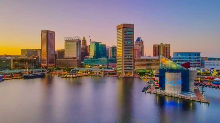 Baltimore's Inner Harbor.