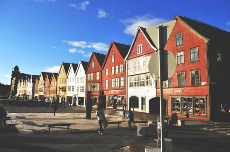 Bryggen in Bergen, Norway.