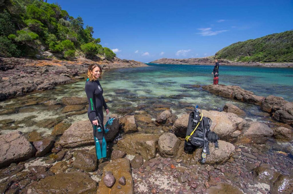 Bushrangers Bay in Shellharbour, New South Wales.