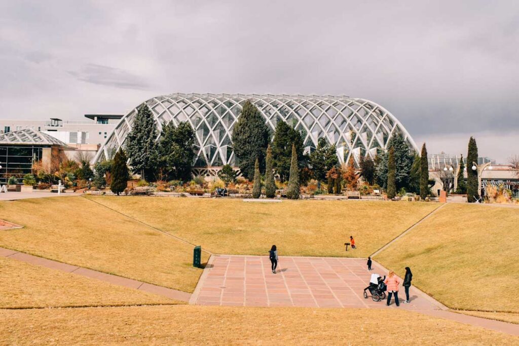 Denver Botanic Gardens in Denver, Colorado.